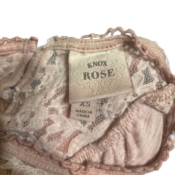 Knox Rose High Neck Lace Shirt - Picture 4 of 4